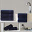 Serviette 4 pièces Ozxilek 16 x 30 575 g / m² - 100% coton turc, velours doux de luxe, séchage rapide et absorbant, résistant à la décoloration, serviette en coton confortable-2137065182-2137064994
