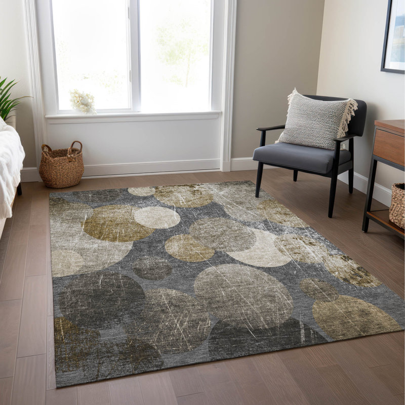 Tapis intérieur / extérieur Lovettsville, Rectangulaire 3 pi x 5 pi