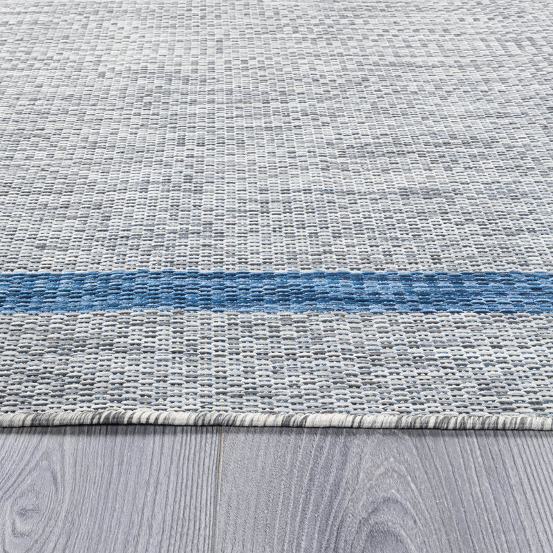 Waikiki Geometric Indoor/Outdoor Rug, Rectangle 6' x 9'