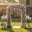 Outsunny Garden Arch Arbour for Climbing Plants 180 x 40 x 215 cm Black