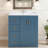 30'' Bathroom Vanity with Ceramic Sink Combo, Bathroom Storage Cabinet, Freestanding Vanity Set with 3 Drawers&Soft-close Doors-1534397019