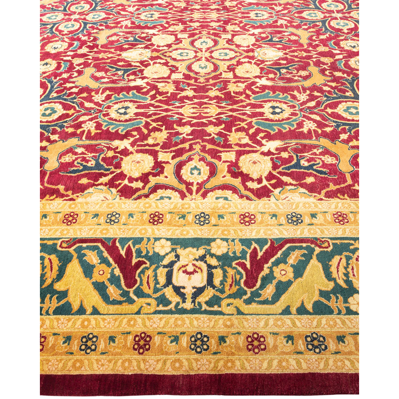 Classic One-of-a-Kind 9' 4" X 11' 9" Hand Knotted Area Rug