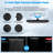 5-Spray 13'' Shower Head, High Pressure Rainfall Shower Head,10-Mode Handheld Spray, 12'' Adjustable Extension Arm, 71'' Hose-119670232