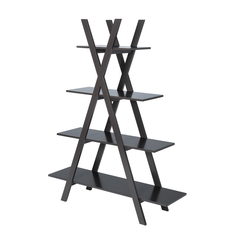 Darek Ladder Bookcase, Espresso