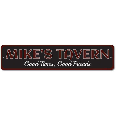 Good Times, Good Friends Metal Sign