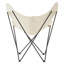 Papillon Metal Outdoor Armless Lounge Chair-21213306