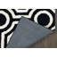 Tapis noir/blanc Alhambra-31470478