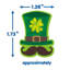 Accessoire éducatif de chapeaux et autocollants géants