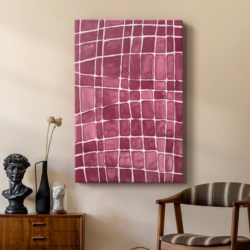 Square Bluff III -Custom Wrapped Gallery Cavas, 60" H x 40" W
