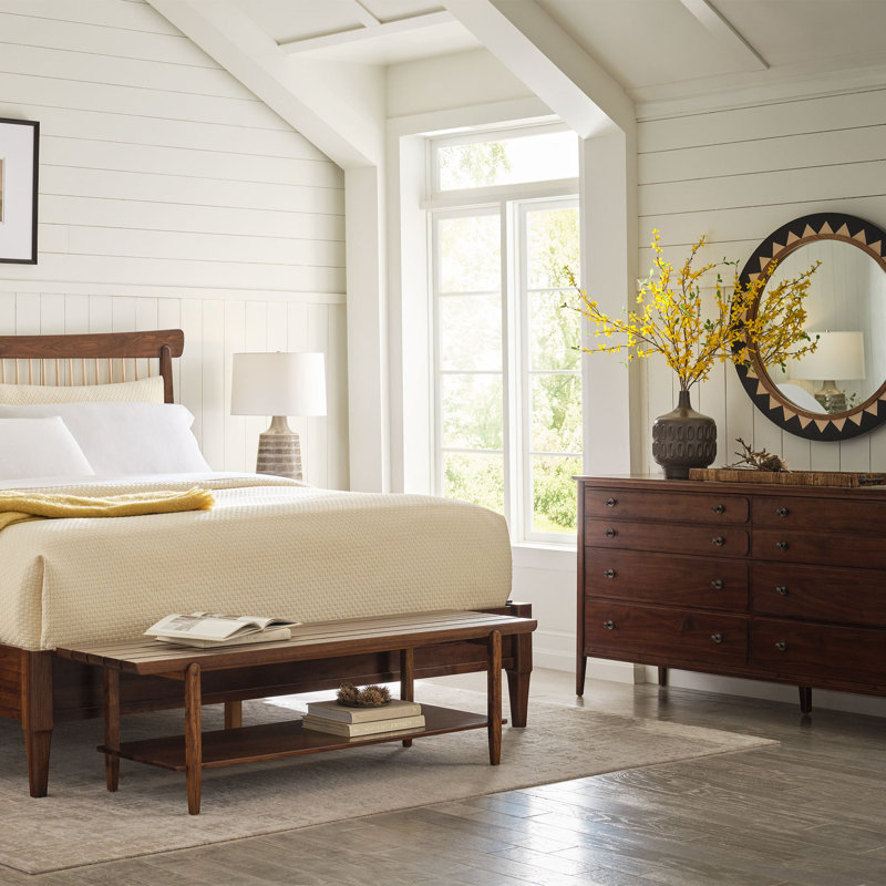 Hudson Valley Round Solid Wood Mirror
