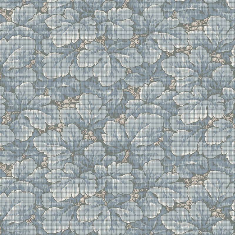 Papier peint Boremarstapeter Waldemar, Bleu