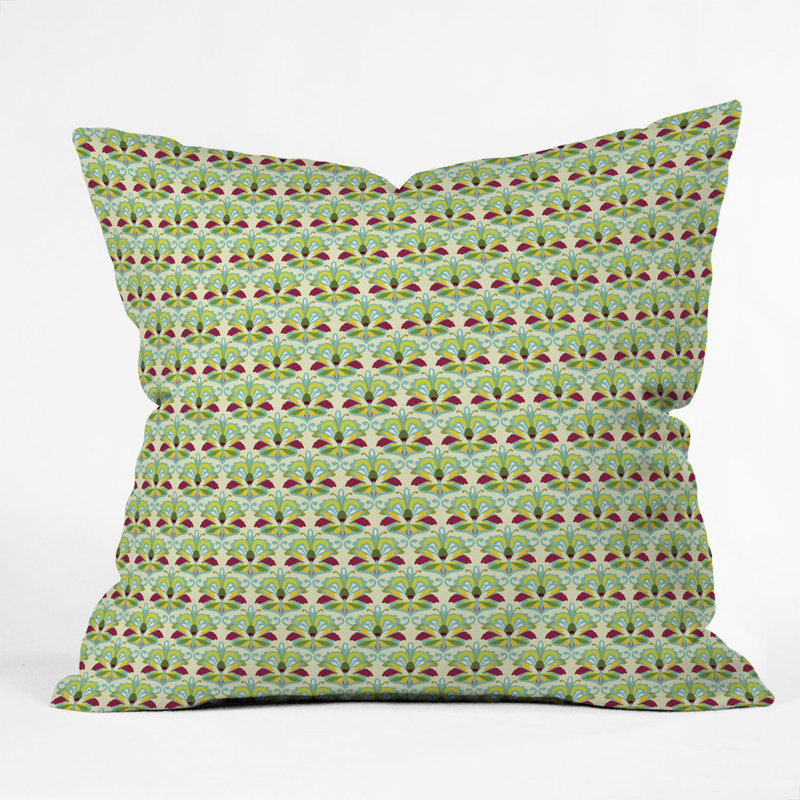 Polyester Throw Pillow, 16" x 16"