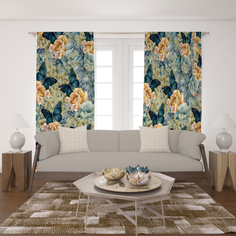 Rondions Room Darkening Curtain Pair