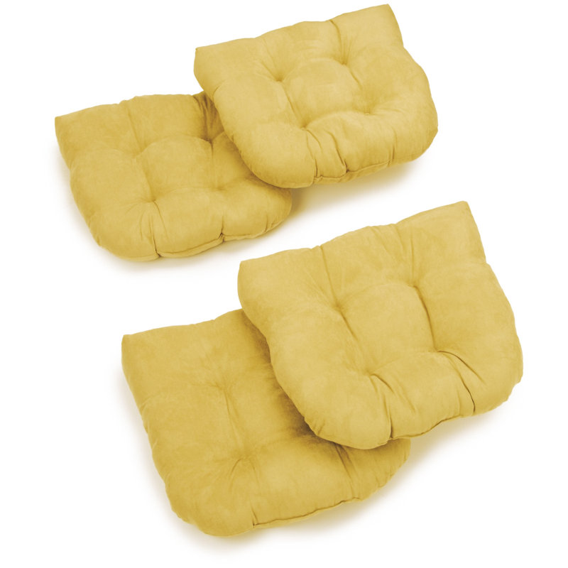 Outdoor 5'' Seat Cushion, Lemon