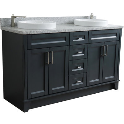 Ensemble de meuble-lavabo double 61 po Nickolai