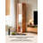 Solid Wood Wind Rubber Wood Rotatable Storage Integrated Full-Length Mirror