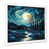 White Single Picture Framed