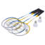 Toyrific Sportline Metal Badminton Game with Carrying Case