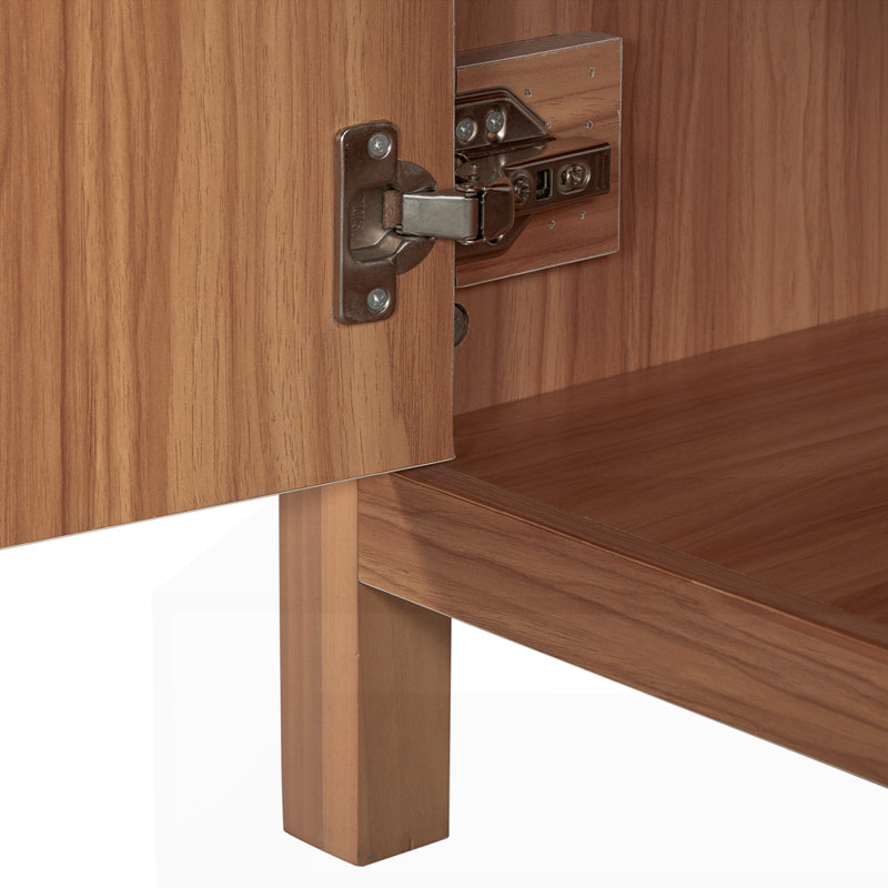 Meuble-lavabo en bois 36 po avec cadre en bois massif