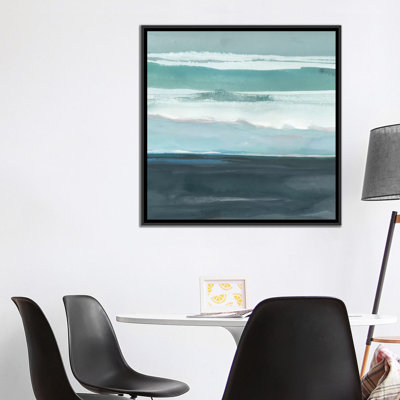 «Teal Sea I», impression sur toile
