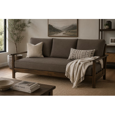 Pendleton Wood Frame Studio Sofa