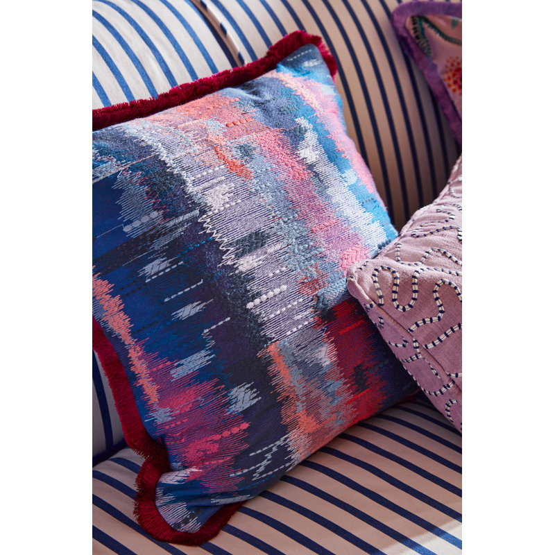 Wilderness Fabric, Lapis/Carnelian/Ruby