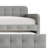 Friedlenchen Upholstered Linen Daybed with Trundle Bed-1660203048