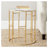 Oxendine Mirrored Glass Top End Table-82553780