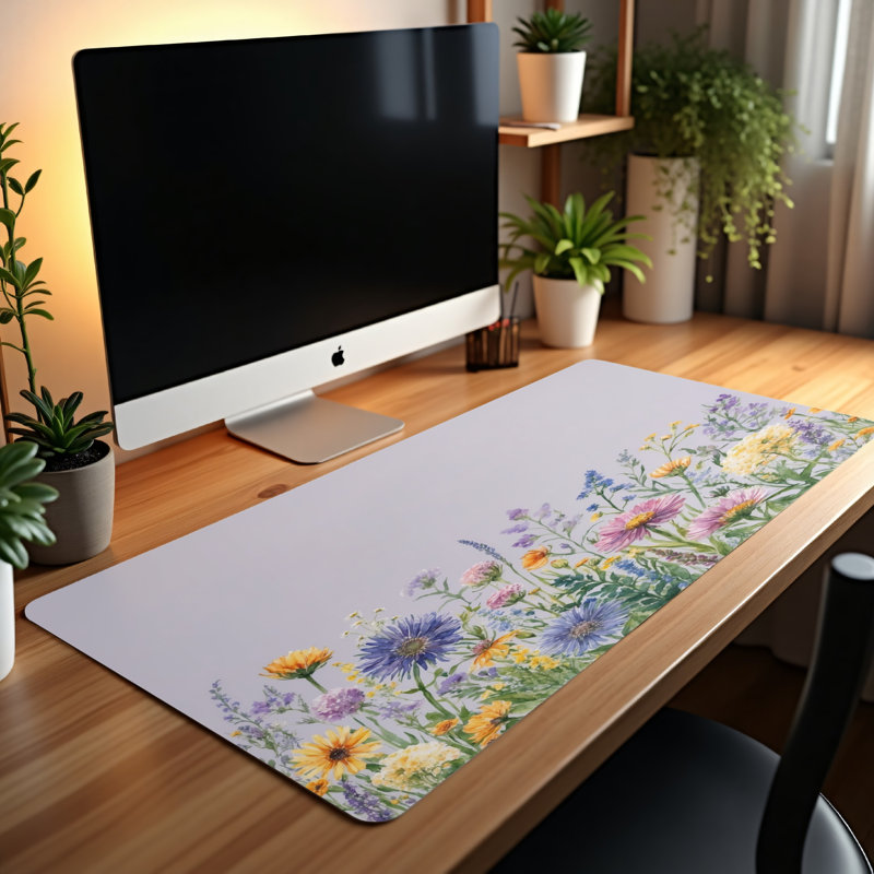 Polyester Desk Pad, 23.6x13.8