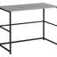 Bureau d'ordinateur, bureau personnel, ordinateur portable, installation à gauche, à droite, tiroirs de rangement, L 40 po, travail, contemporain, moderne-53700646