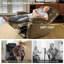Mechtildis Modern Oversized Lift Assist Heated Massage Power Recliner with Adjustable Headrest-102834431
