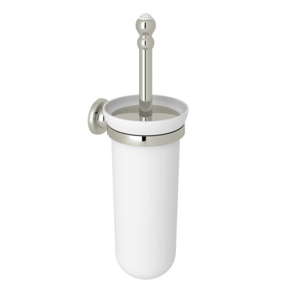 Perrin & Rowe® Wall Mount Toilet Brush Holder