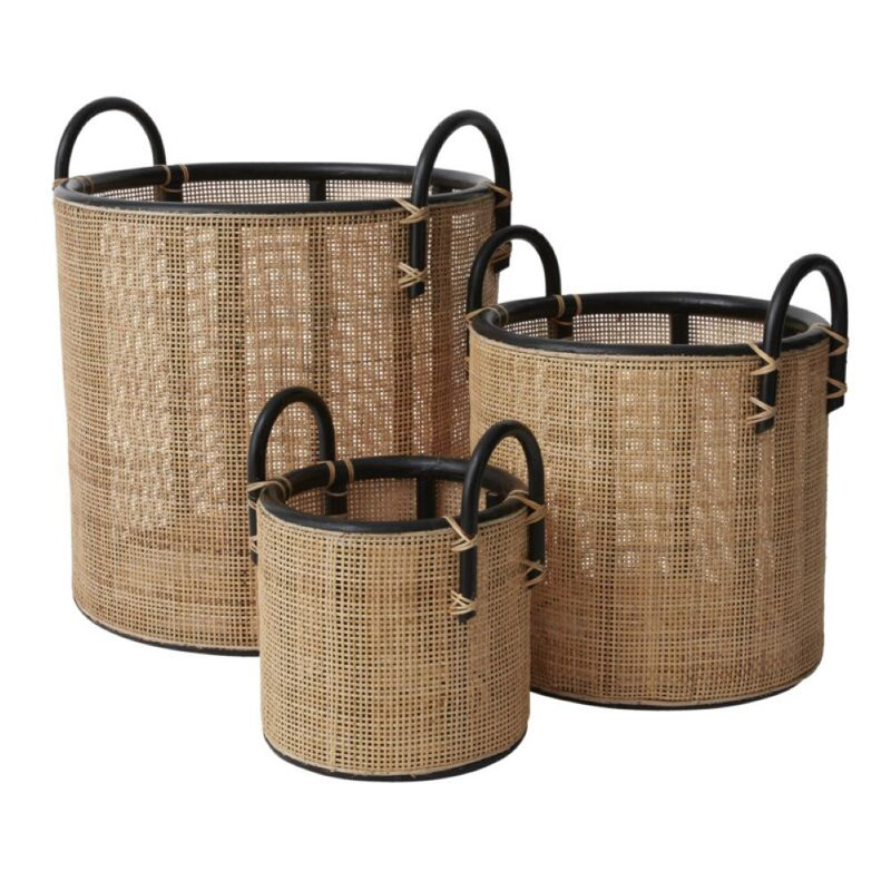 Pot à fleurs en bois Camella