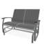 Belle Isle Aluminum Outdoor Rocker & Glider Lounge Chair-1426346325-1429915330