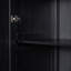 Armoire sophistiquée en placage de chêne avec rangement polyvalent, buffet pour entrée, couloir, salon-1205453987
