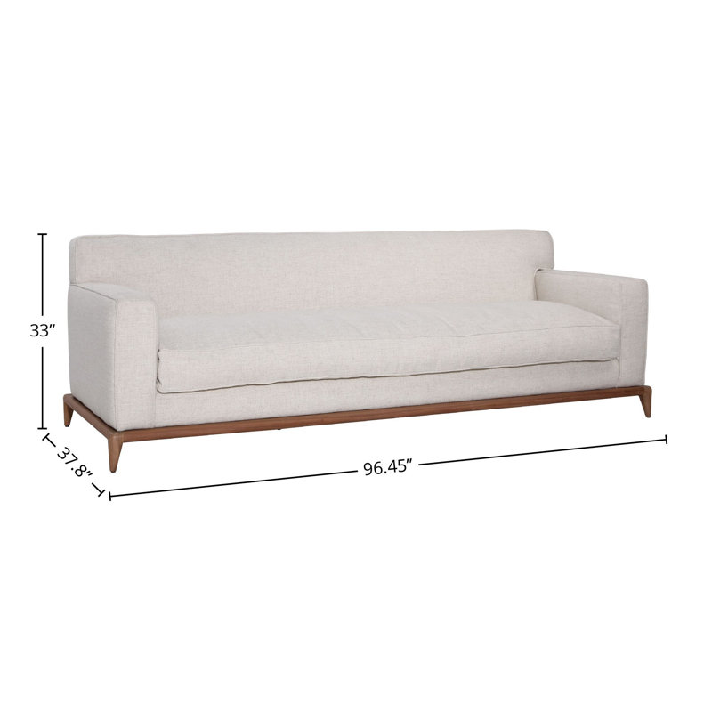 Birdie 96.45" Upholstered Sofa