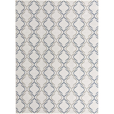 Draupadi Geometric Indoor / Outdoor Rug