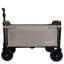 Chariot de camping pliable convertible avec siège de banc, rangement et attache pour chien-122630211
