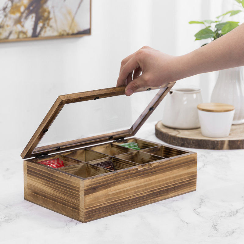 Wood Tea Box