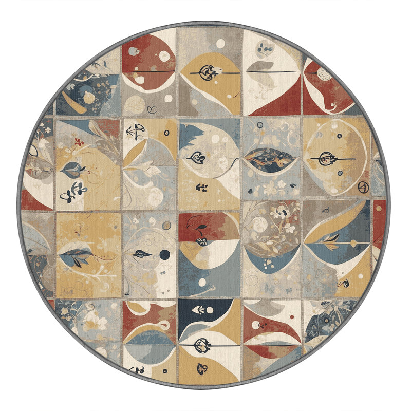 Cheeky Stomp Rug, Round 4'