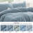 Essential Bedsure Shabby Elegance Striped Tufted Duvet Cover GentleSoft™️-105311191-105311184