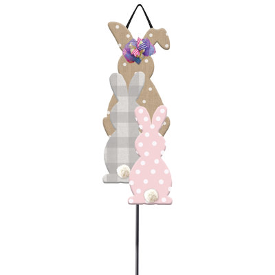 Tuteur de jardin bunnies empilable
