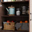 Display Cabinet With Tempered Glass Door And Adjustable Lights