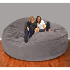  Giant Bean Bag for Adults, 7Ft 6Ft 5Ft Bean Bag Chair, Washable Bean  Bag Chair Large Lounger Cover for Dorm Family Room (No Filler),Snow  Grey,5TF : Home & Kitchen