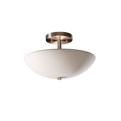 Custinne Ceramic Semi Flush Mount
