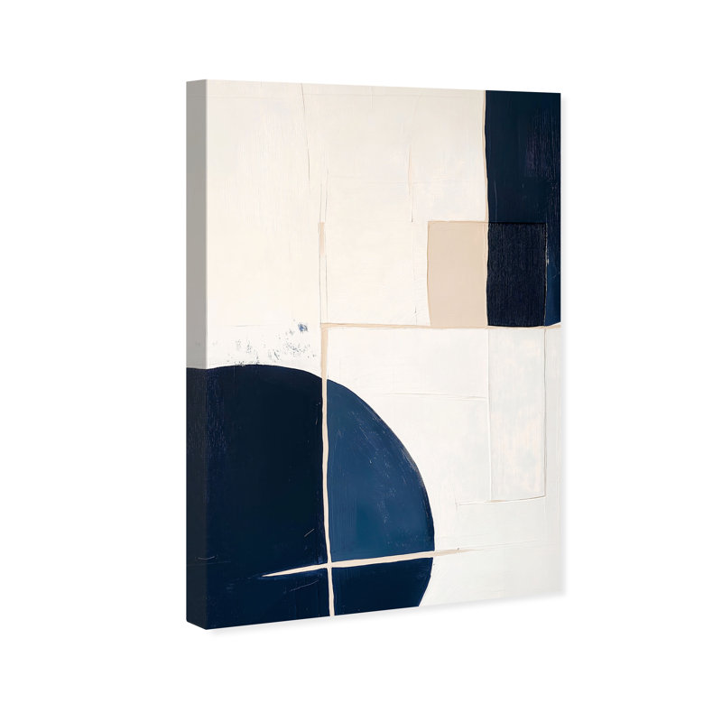 Sunset Serenity I Canvas Abstract Print by Oliver Gal, Black Frame, 10 x 15, 15"H x 10"W, Canvas Unframed