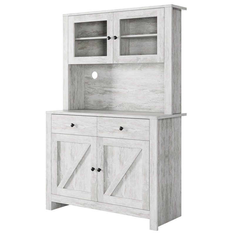 161cm Kitchen Pantry, Grey