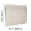 Papier peint rayé empilé en bambou-134444225