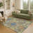 Machine Washable Indoor/Outdoor Chantille ACN2460 Damask Rug-1911056641-1911056644