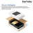 DeerValley 33" x 22" Black Undermount Drop in Quartz Double Bowl Kitchen Sink with Accessories